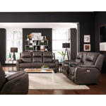 Marquis Double Reclining Loveseat with Console & Hidden Cupholders - Image 2