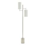 Brushed Steel Floor Lamp
