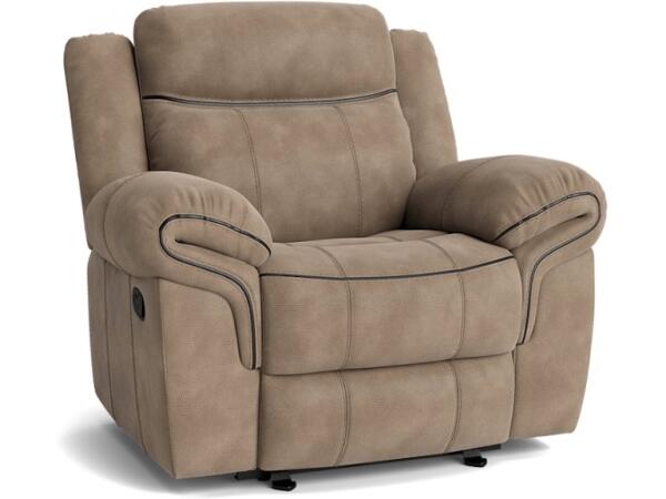 Sorrento Brown Rocker Recliner - Image 2
