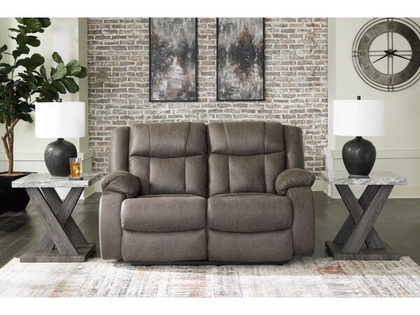 First Base Reclining Loveseat - Image 2
