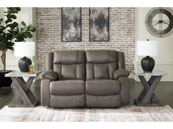 First Base Reclining Loveseat - Image 2