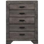 Nathan Gray Oak Chest - Image 2