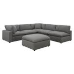 Garrison Sectional in Charcoal
