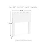 Hallityn Twin Panel Headboard - Image 5