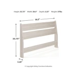 Socalle Full Panel Headboard - Image 4