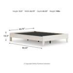 Socalle Queen Platform Bed - Image 5