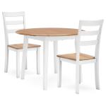 Gesthaven 3 pc Dining Set in White - Image 4