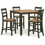 Gesthaven 5 pc Counter Height Dining Set in Green - Image 5