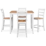 Gesthaven 5 pc Counter Height Dining Set in White - Image 3