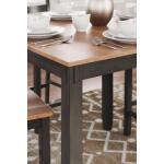 Gesthaven 5 pc Counter Height Dining Set in Brown - Image 2