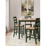 Gesthaven 5 pc Counter Height Dining Set in Green - Image 3