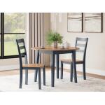 Gesthaven 3 pc Dining Set in Blue