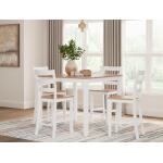 Gesthaven 5 pc Counter Height Dining Set in White