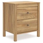 Bermacy Two Drawer Night Stand - Image 2