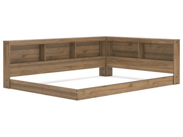 Deanlow Full Bookcase Storage Bed - Image 3