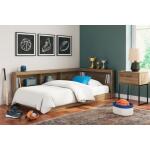 Deanlow Twin Bookcase Storage Bed