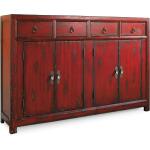 Hooker 58" Red Asian Cabinet