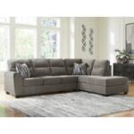Olten Graphite 2pc Sectional