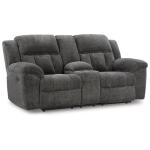 Frohn Graphite Reclining Loveseat with Console - Image 5