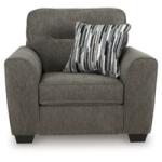 Olten Graphite Chair and a Half - Image 4