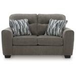 Olten Graphite Loveseat - Image 4