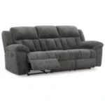 Frohn Graphite Reclining Sofa - Image 4