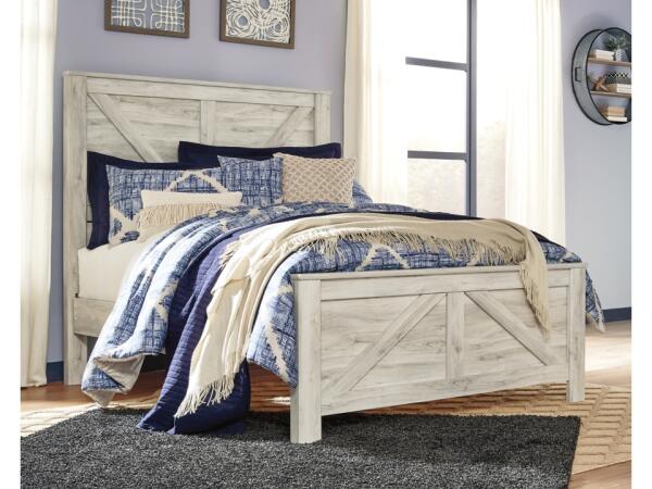 Bellaby Crossbuck Queen Panel Bed - Image 2