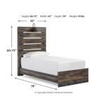 Drystan Twin Panel Bed - Image 5