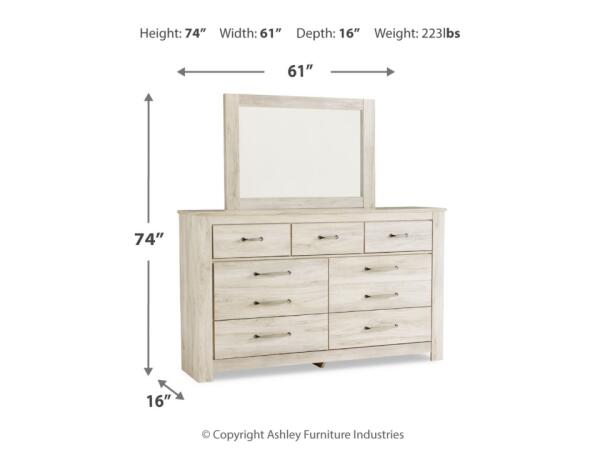Bellaby Dresser with Mirror - Image 3
