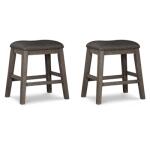 Caitbrook Counter Height Upholstered Bar Stool - Image 2