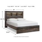 Drystan Queen Bookcase Bed - Image 5