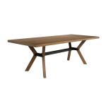 Millwork Brown Dining Table