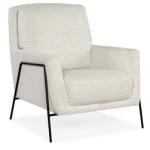 Amette Metal Frame Club Chair