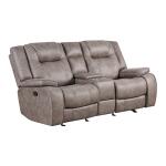 Blake Manual Reclining Loveseat w/ Console