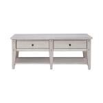 Lake House Cocktail Table in White - Image 6