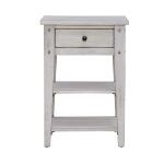 Lake House Chair Side Table in White - Image 6