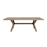 Millwork Brown Dining Table - Image 5