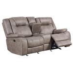 Blake Manual Reclining Loveseat w/ Console - Image 5