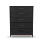 Waterfall Black Drawer Chest - Image 3