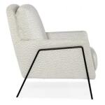 Amette Metal Frame Club Chair - Image 3