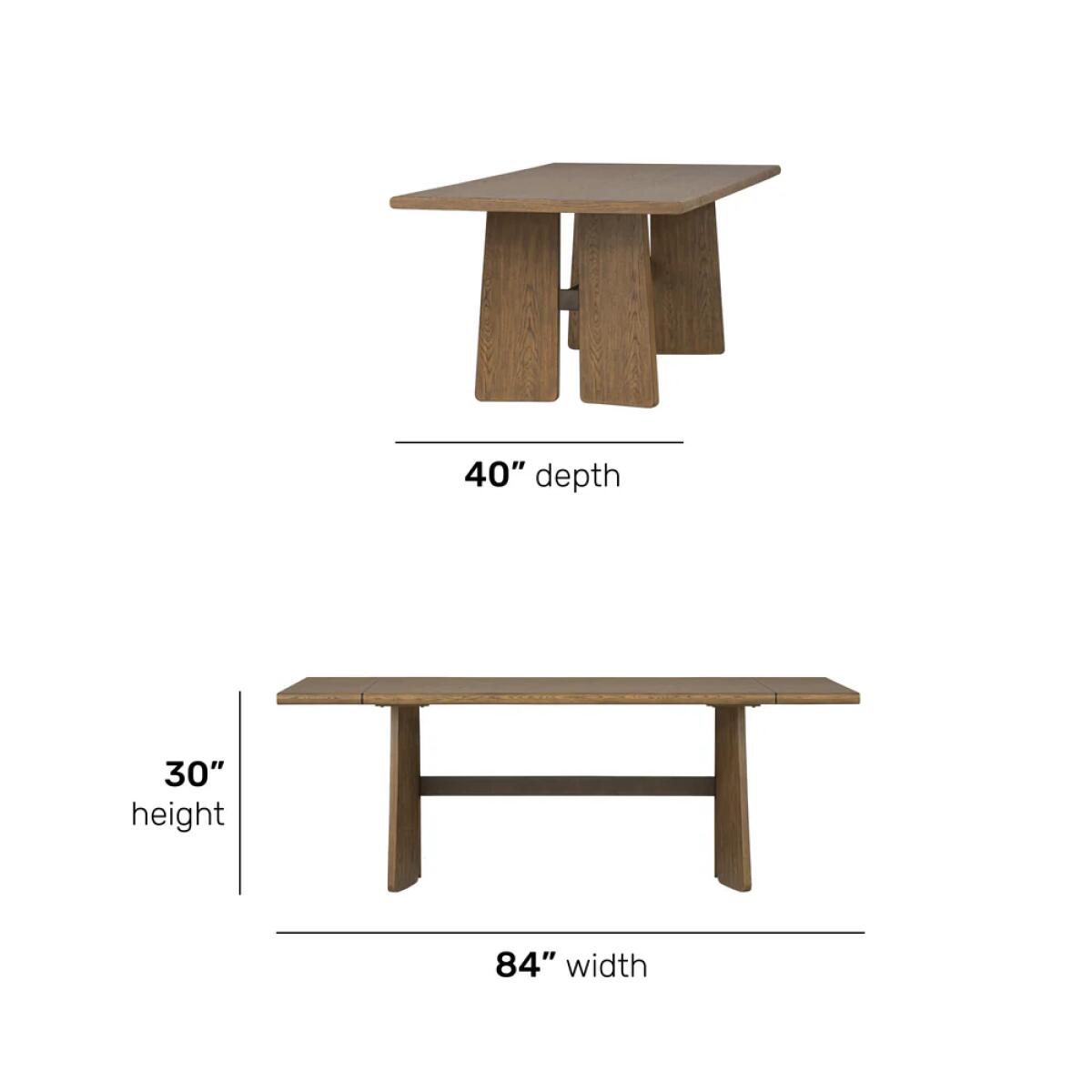 Layra Kitchen Table Lyra Dining Table – Noah's Home Furnishings