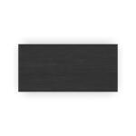 Waterfall Black Coffee Table w/ Casters - Image 3