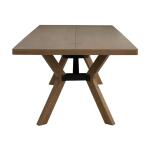 Millwork Brown Dining Table - Image 3