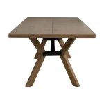 Millwork Brown Dining Table - Image 3