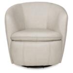 Kierrys Swivel Accent Chair - Bone - Image 2