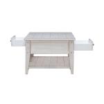 Lake House Cocktail Table in White - Image 3