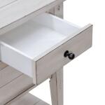 Lake House Chair Side Table in White - Image 3