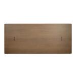 Millwork Brown Dining Table - Image 2