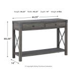Freedan Sofa/Console Table - Image 9