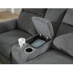 Barnsana Power Reclining Loveseat with Console - Image 9